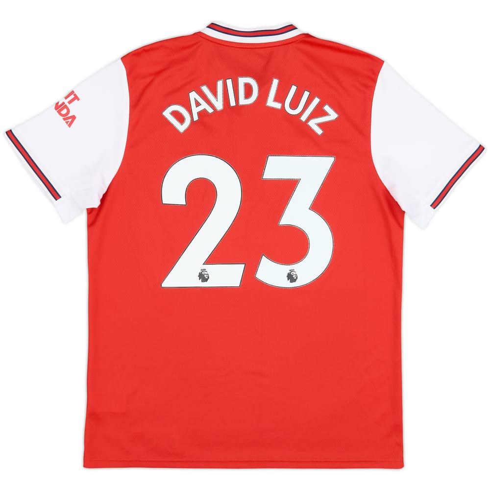 2019-20 Arsenal Home Shirt David Luiz #23 - 6/10 - (L)