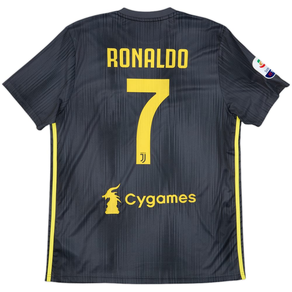 2018-19 Juventus Third Shirt Ronaldo #7 - 8/10 - (L)
