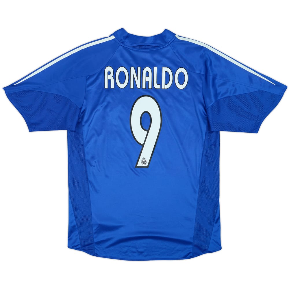 2004-05 Real Madrid Third Shirt Ronaldo #9 - 8/10 - (M)