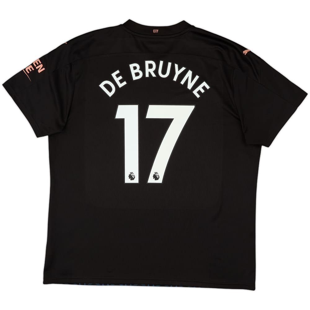 2020-21 Manchester City Away Shirt De Bruyne #17 - 8/10 - (XXL)