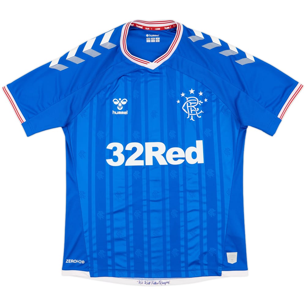 2019-20 Rangers Home Shirt - 10/10 - (L)