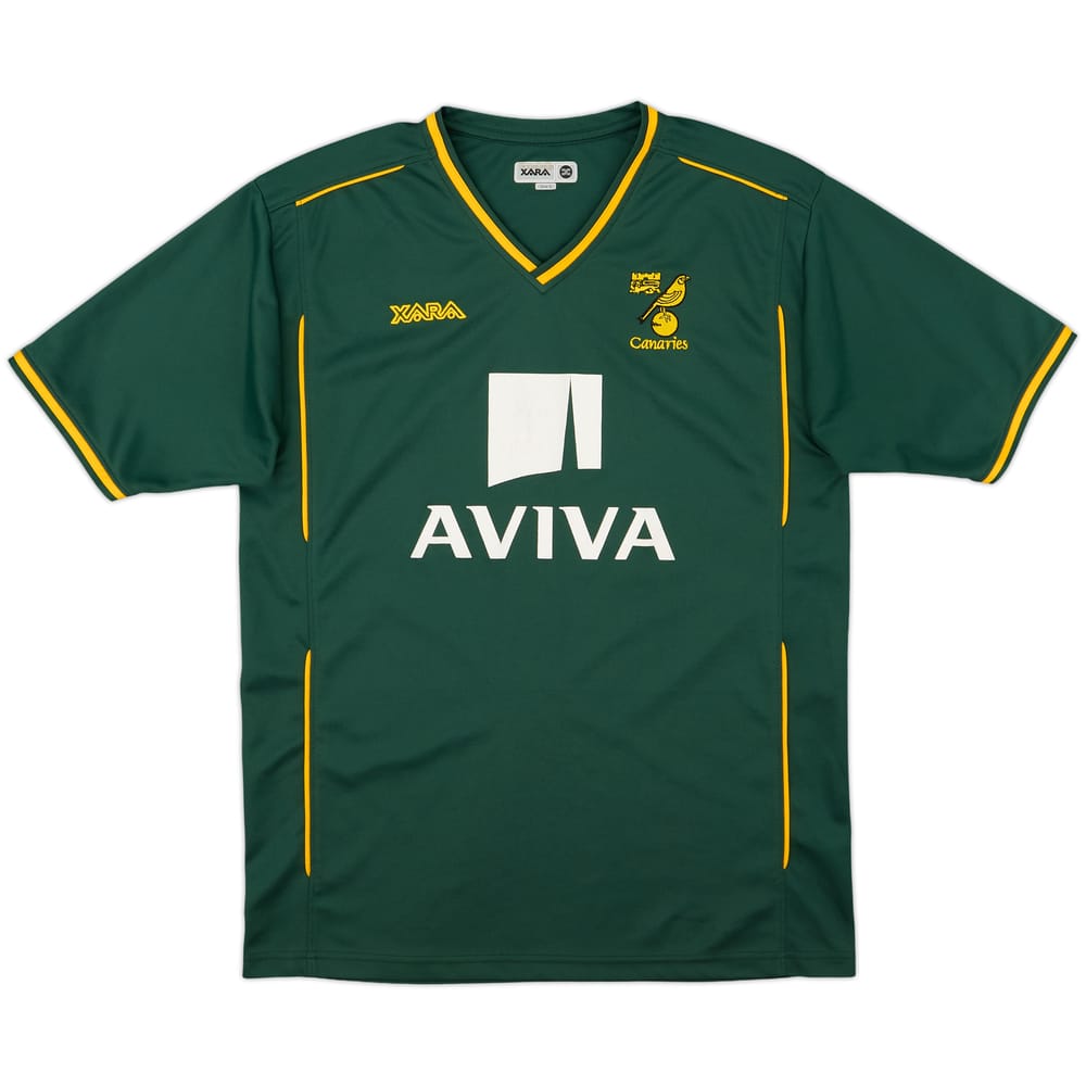 2008-09 Norwich Xara Training Shirt - 7/10 - (S)