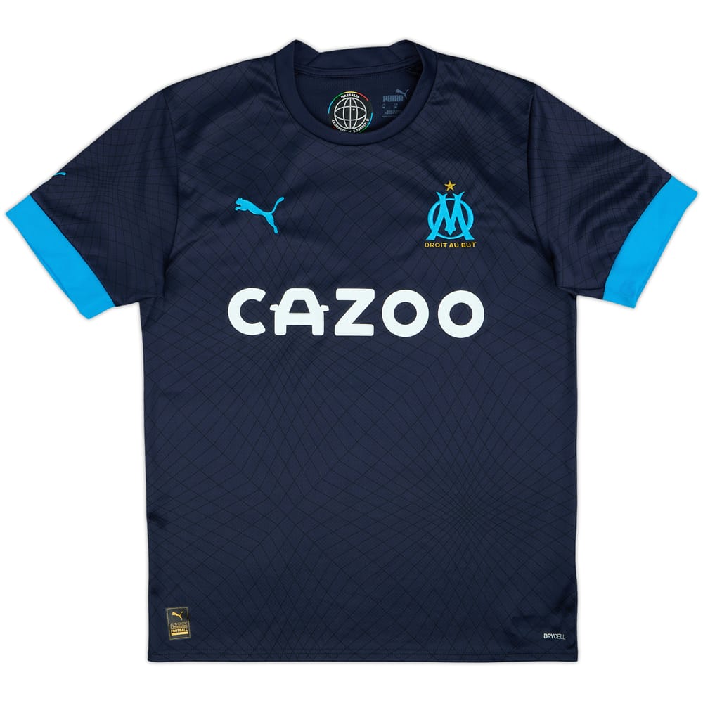 2022-23 Olympique Marseille Away Shirt - 10/10 - (M)