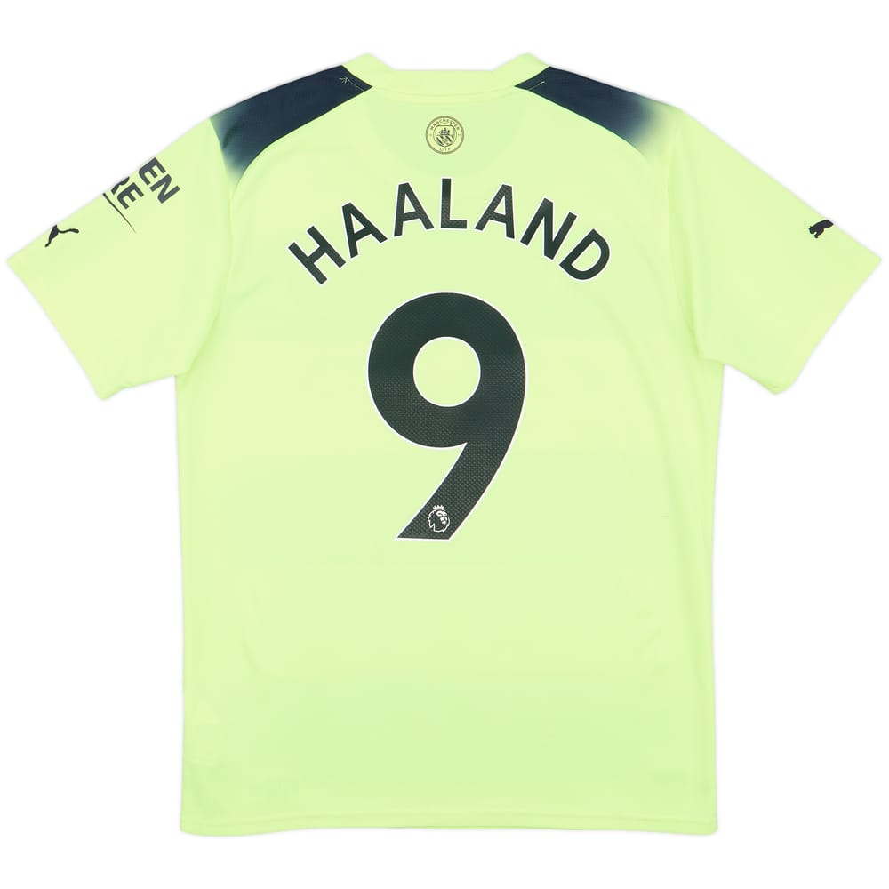 2022-23 Manchester City Third Shirt Haaland #9 - 10/10 - (M)