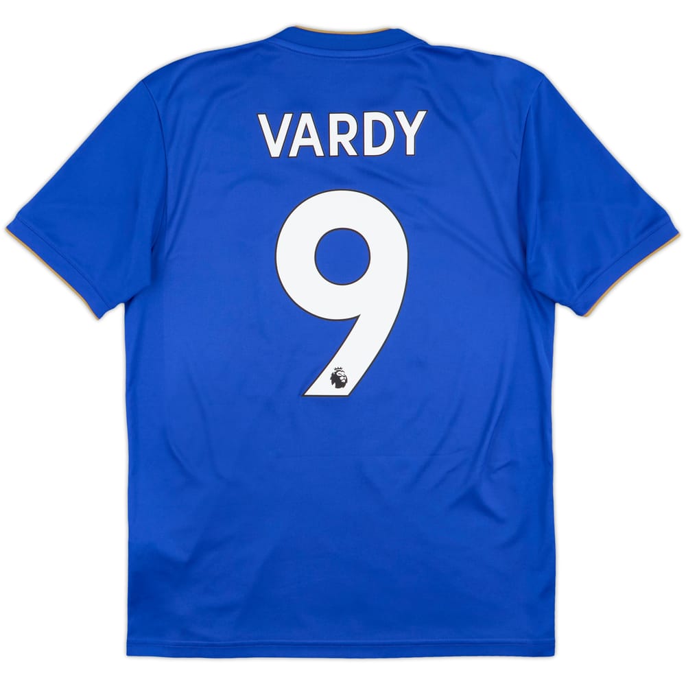 2018-19 Leicester Home Shirt Vardy #9 - 8/10 - (S)