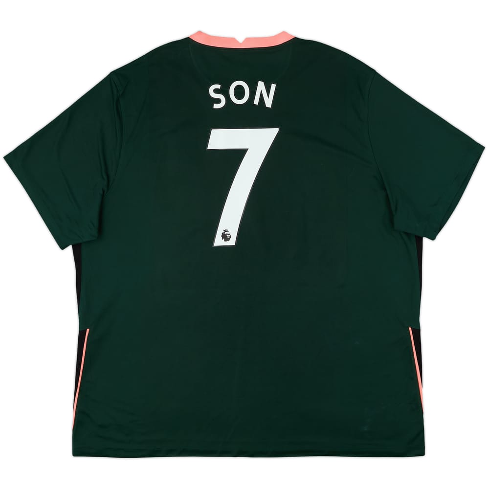 2020-21 Tottenham Away Shirt Son #7 - 9/10 - (3XL)