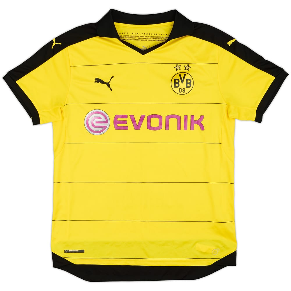 2015-16 Borussia Dortmund Home Shirt - 8/10 - (L)