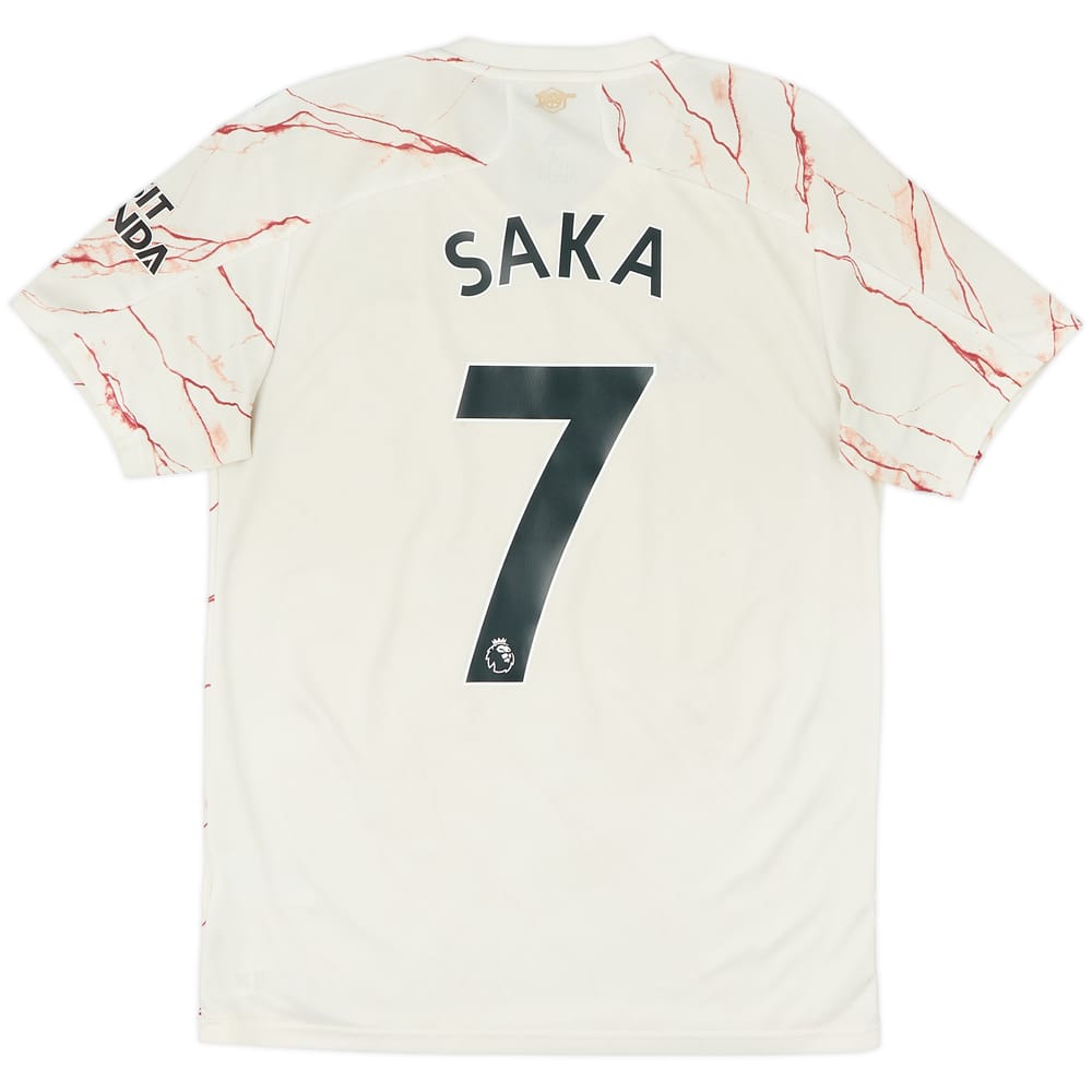 2020-21 Arsenal Away Shirt Saka #7 - 5/10 - (M)
