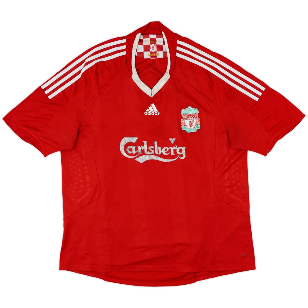 2008-10 Liverpool Home Shirt - 5/10 - (XL)