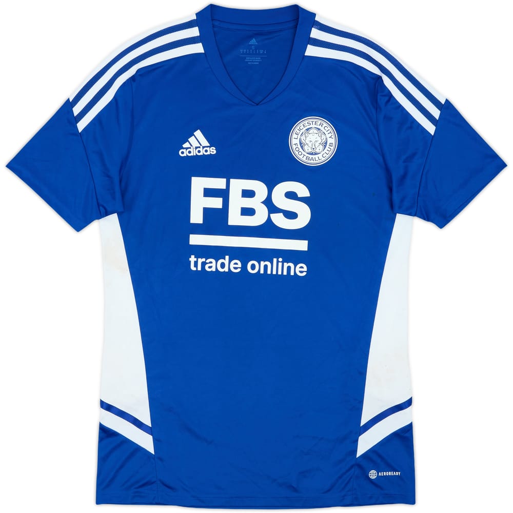 2022-23 Leicester adidas Training Shirt - 5/10 - (S)