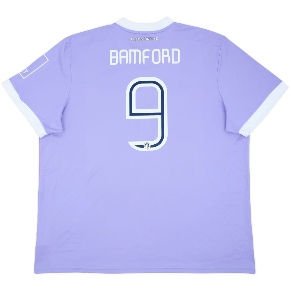 Camiseta de la tercera equipación del Leeds United 2021-22 Bamford #9 - 8/10 - (3XL)