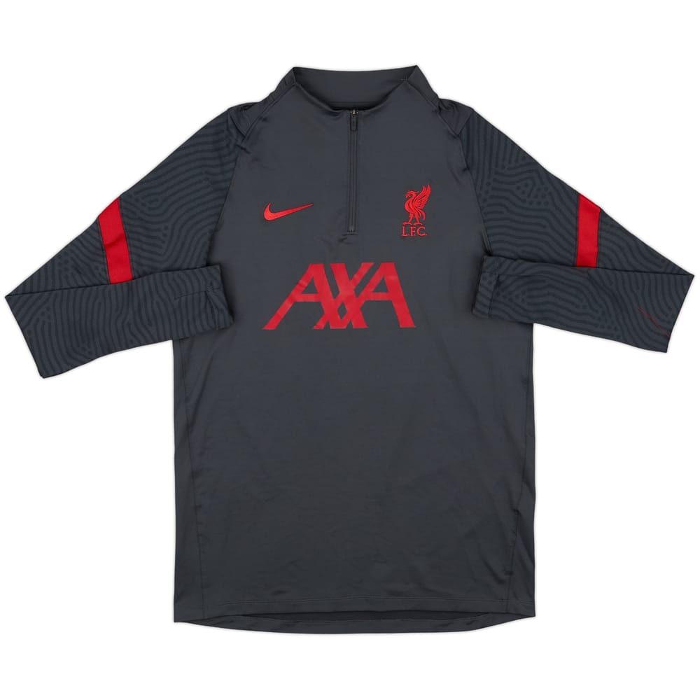 2020-21 Liverpool Nike 1/4 Zip Drill Top - 10/10 - (M)