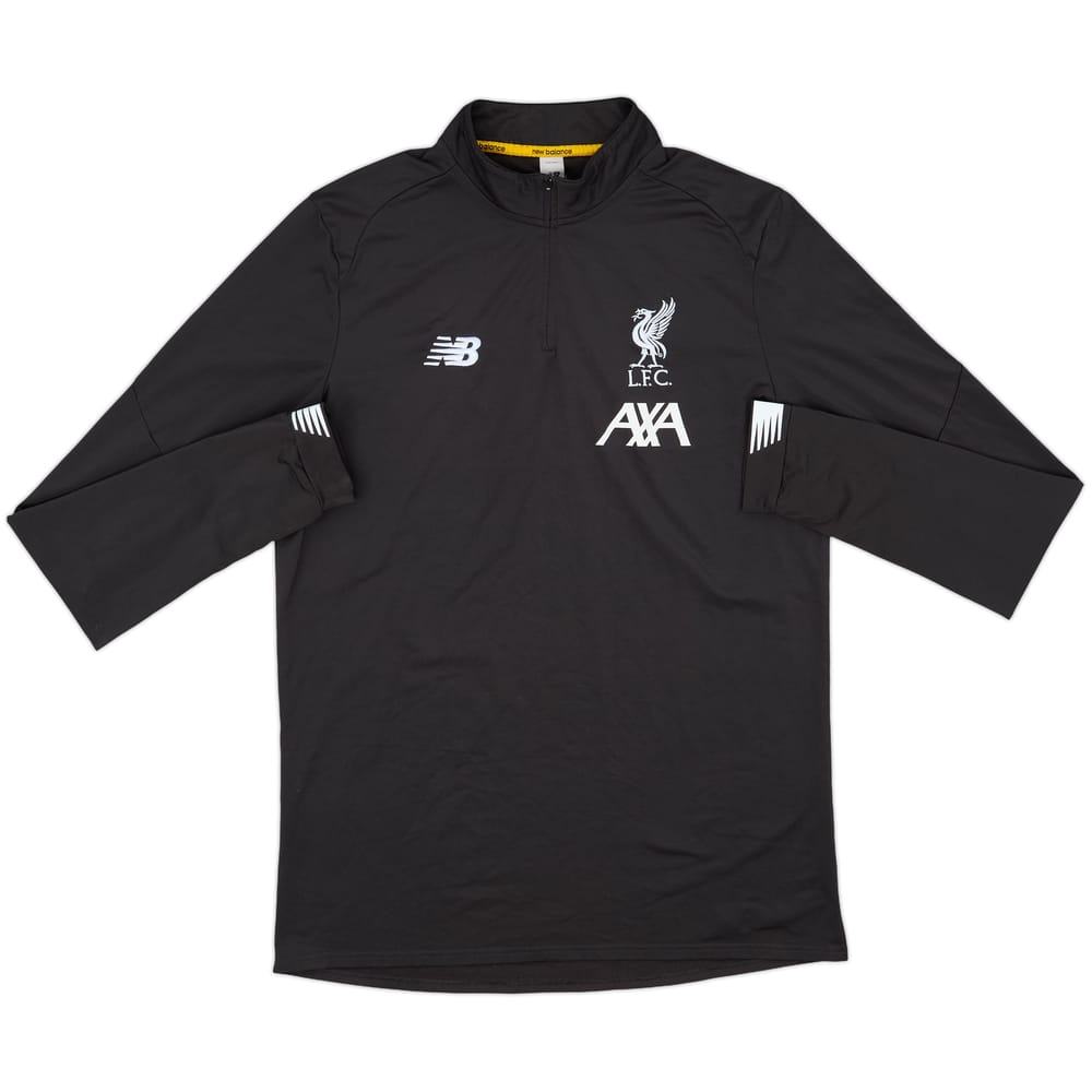 2019-20 Liverpool New Balance 1/4 Zip Drill Top - 10/10 - (XL)