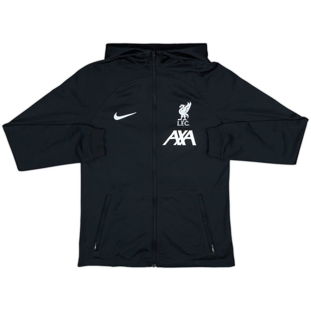 2023-24 Liverpool Nike Hooded Track Jacket - 9/10 - (L.Boys)