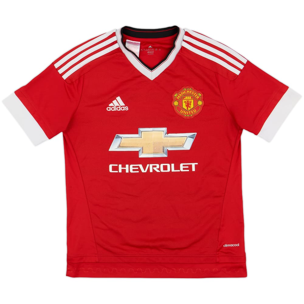 2015-16 Manchester United Home Shirt - 5/10 - (L.Boys)
