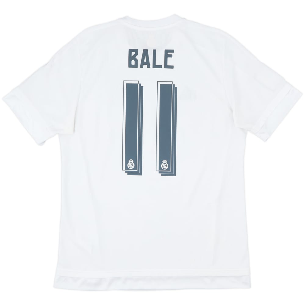 2015-16 Real Madrid Home Shirt Bale #11 - 8/10 - (L)