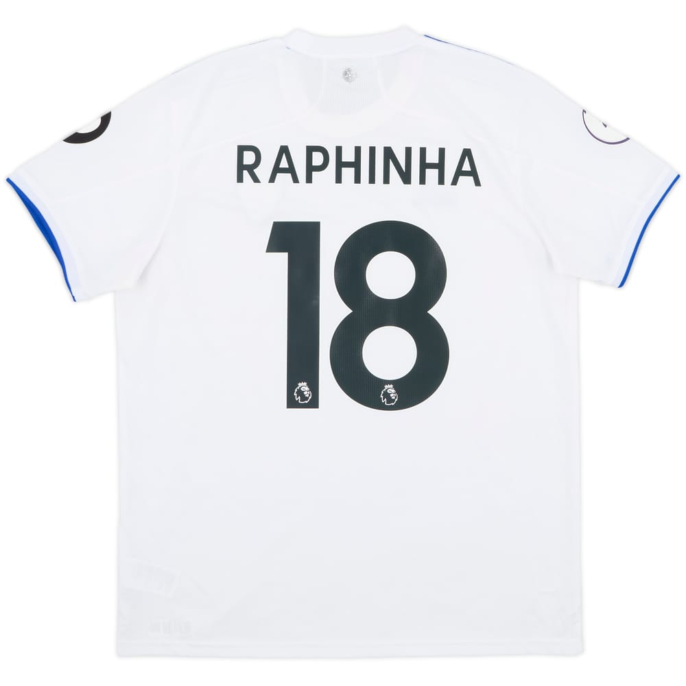 2020-21 Leeds United Home Shirt Raphinha #18 - 8/10 - (L)