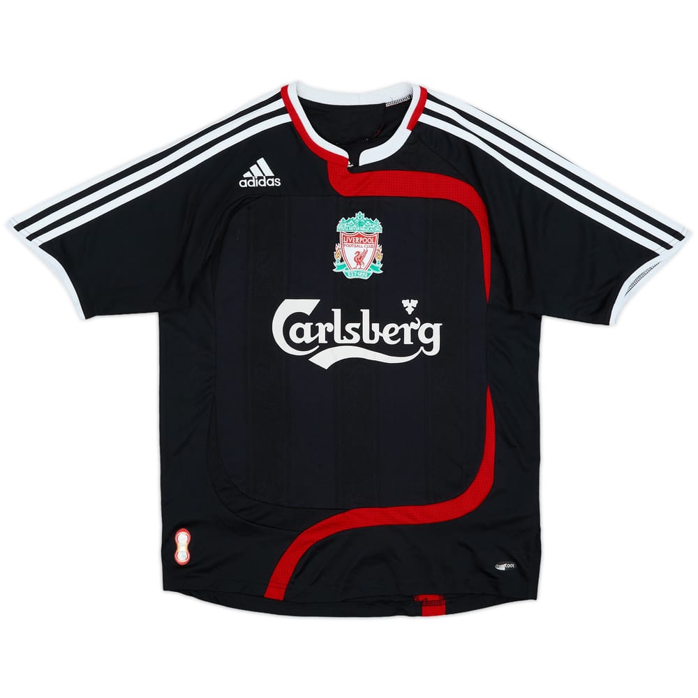 2007-08 Liverpool Third Shirt - 8/10 - (L.Boys)