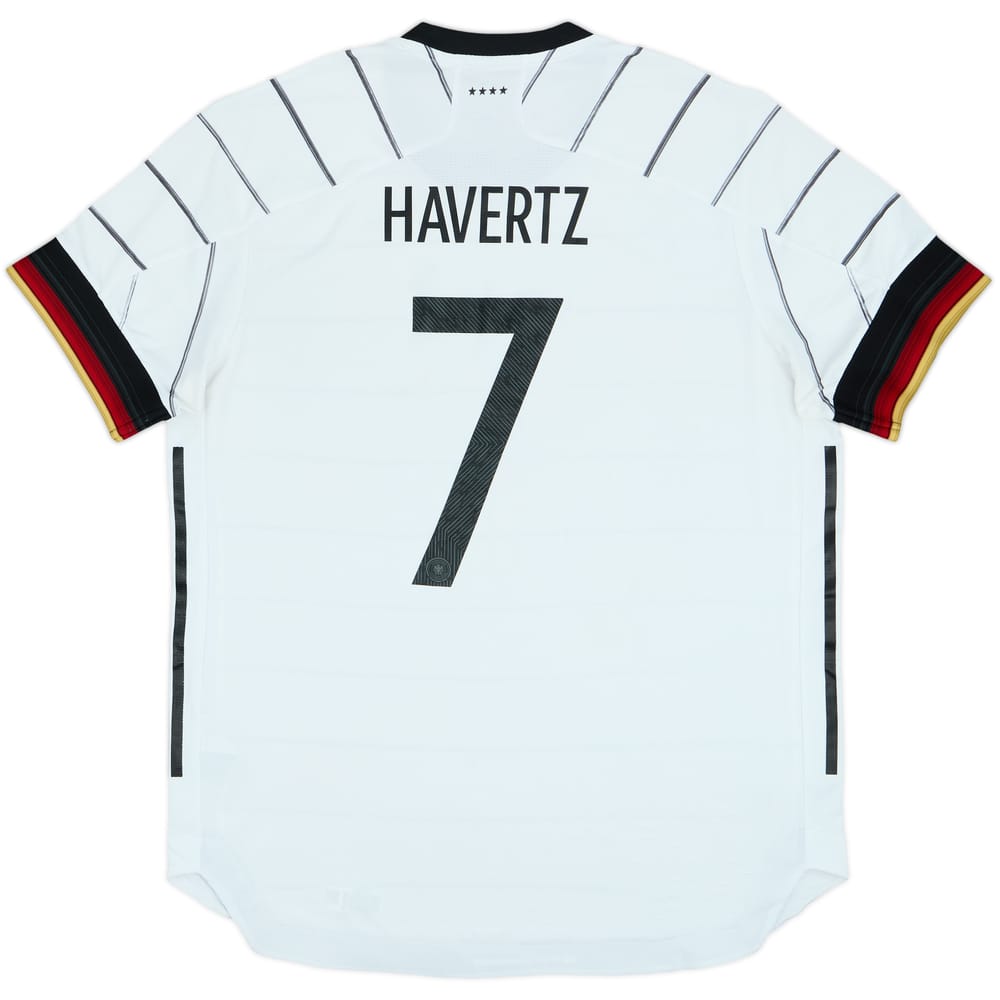2020-21 Germany Authentic Home Shirt Havertz #7 - 7/10 - (XL)
