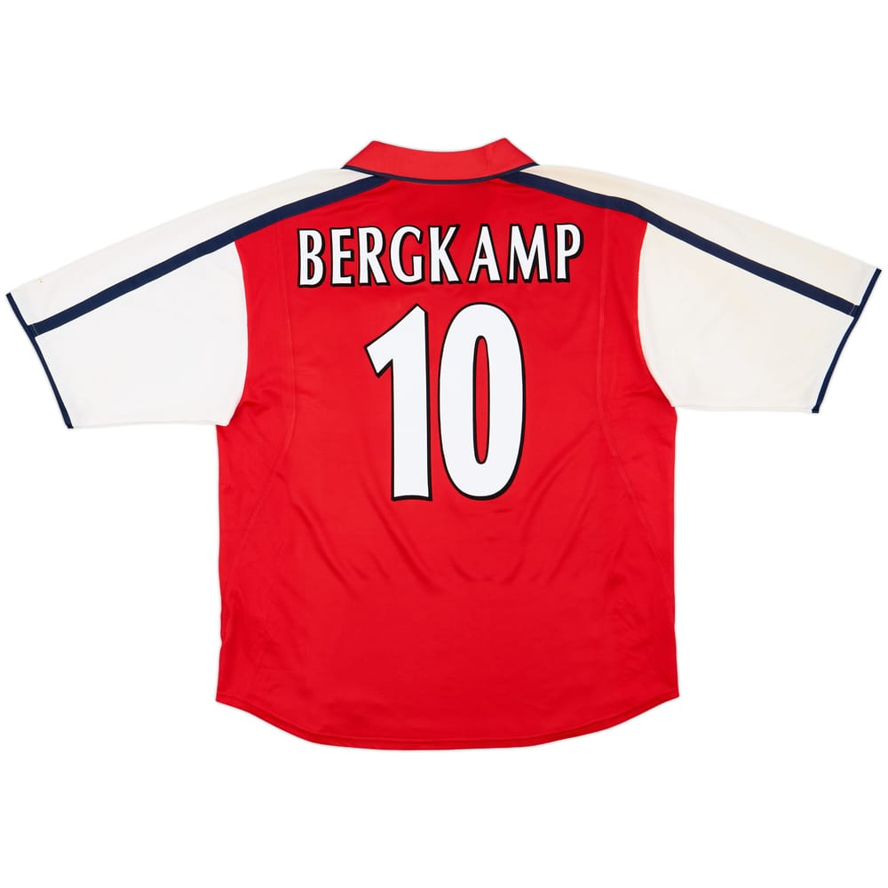 2000-02 Arsenal Home Shirt Bergkamp #10 - 6/10 - (L)