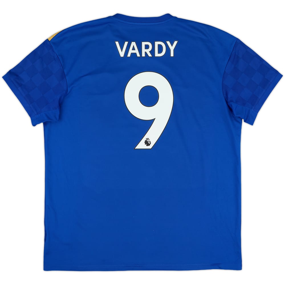 2019-20 Leicester Home Shirt Vardy #9 - 6/10 - (XL)