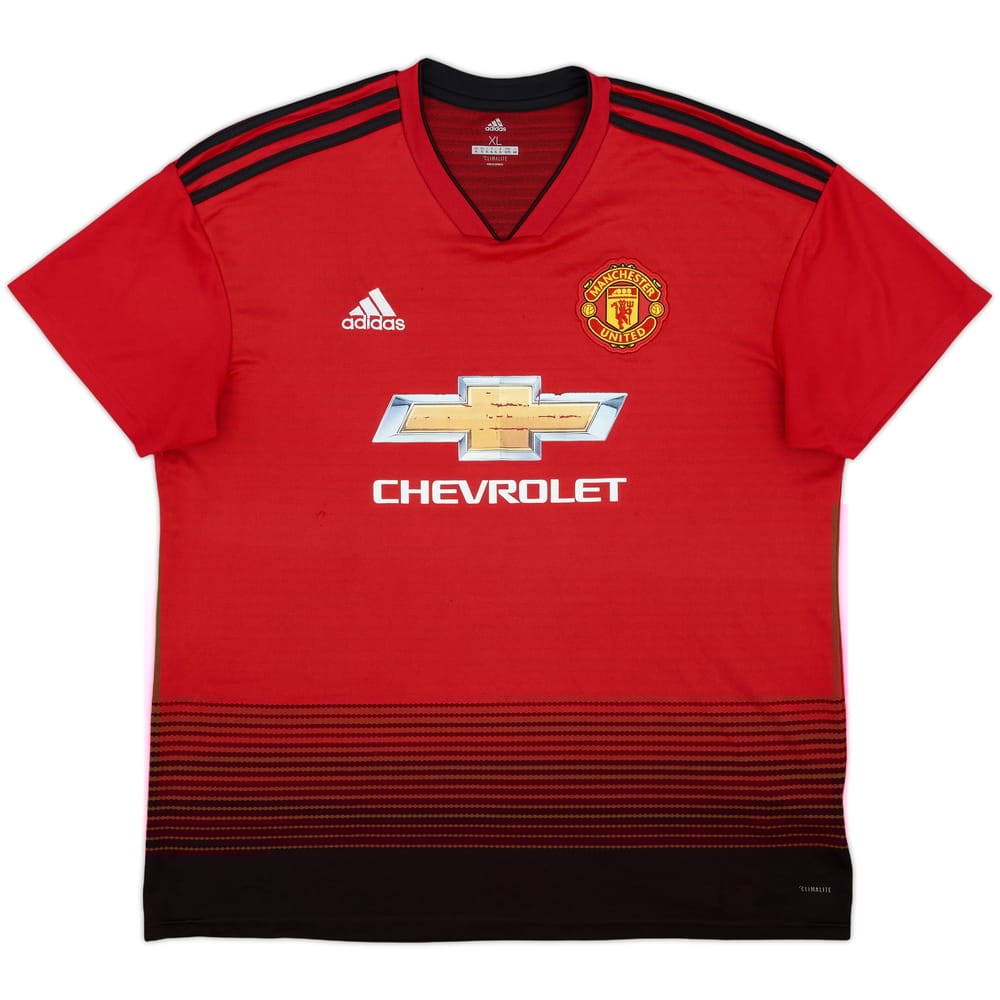 2018-19 Manchester United Home Shirt - 5/10 - (XL)
