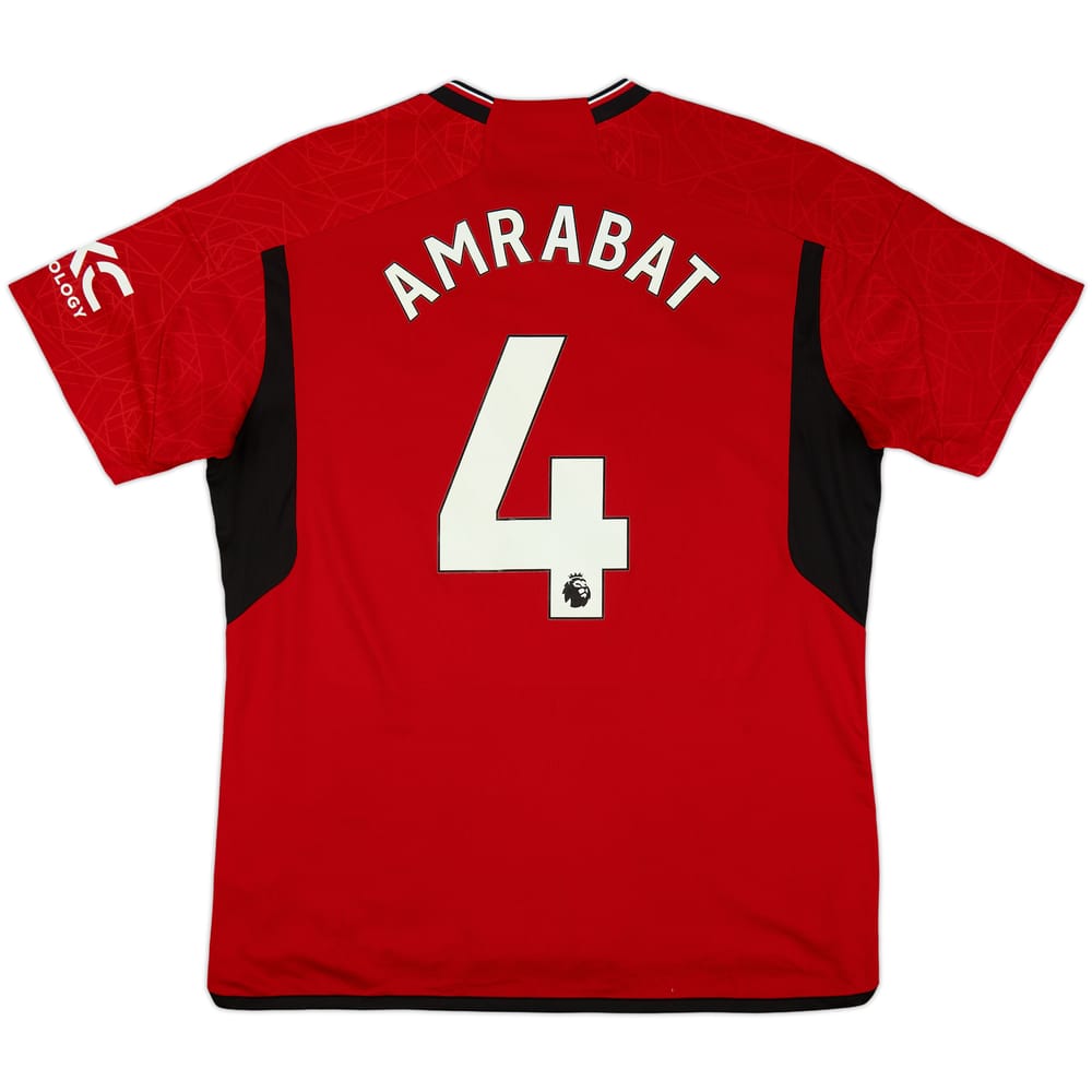 Camiseta de local del Manchester United 2023-24 Amrabat #4 - 8/10 - (XL)