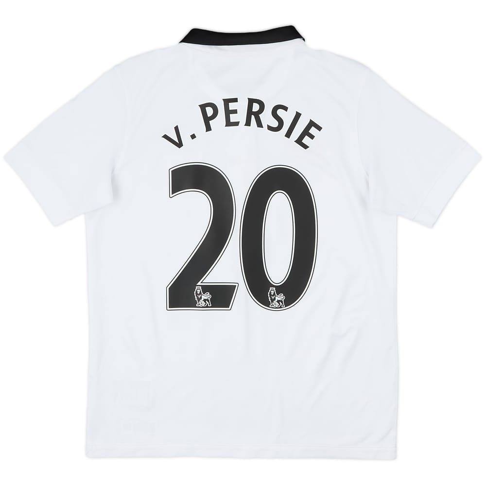 2014-15 Manchester United Away Shirt v.Persie #20 - 7/10 - (XL.Boys)