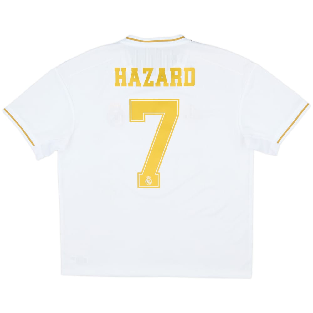 2019-20 Real Madrid Home Shirt Hazard #7 - 8/10 - (L)
