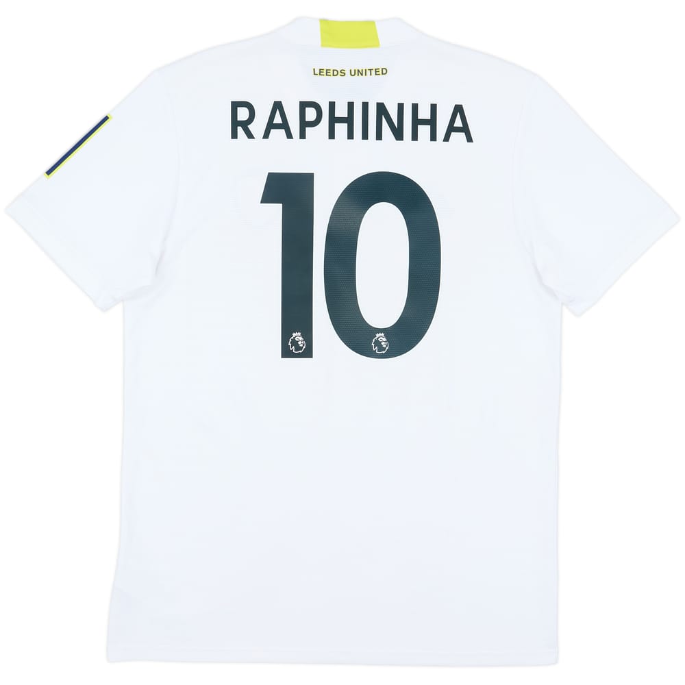 2021-22 Leeds United Home Shirt Raphinha #10 - 7/10 - (L)
