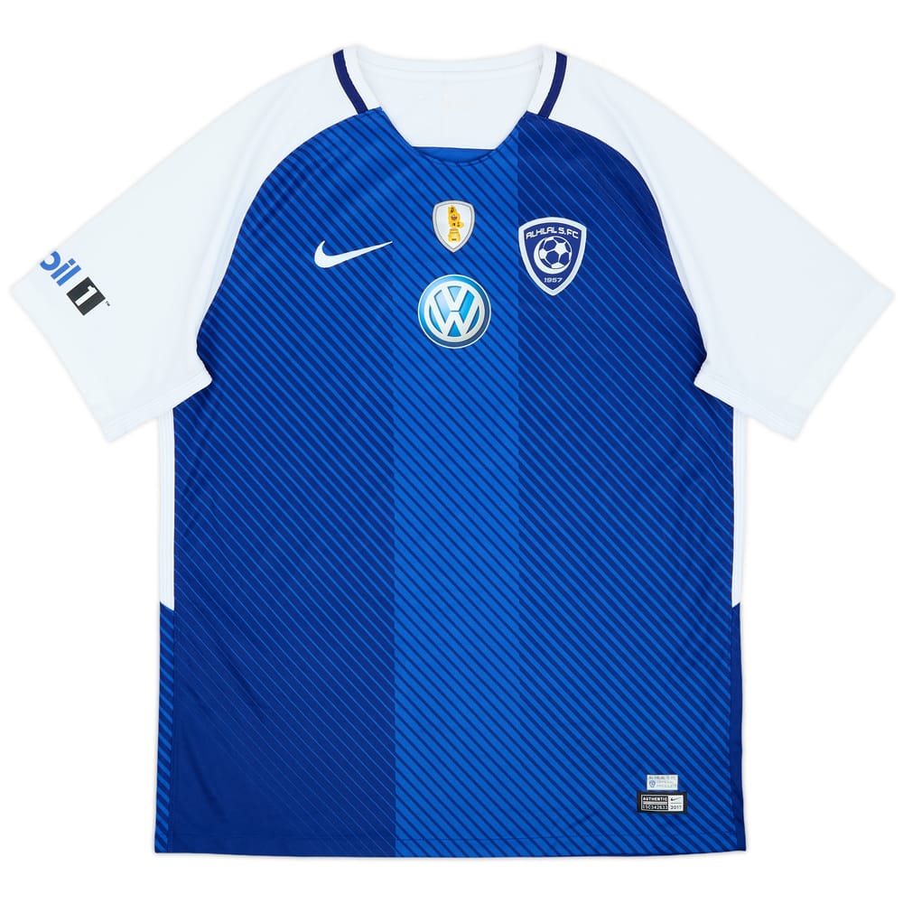 2017-18 Al Hilal Home Shirt - 8/10 - (L)