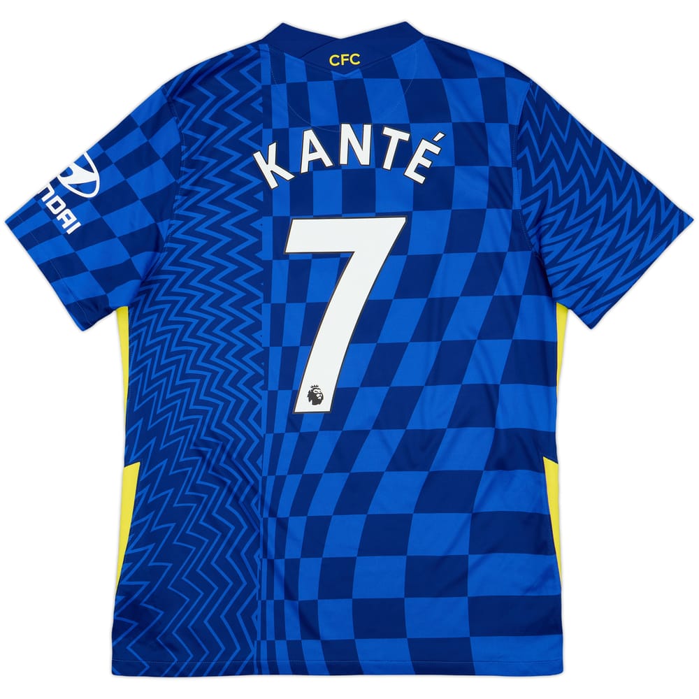 2021-22 Chelsea Home Shirt Kante #7 - 9/10 - (L)