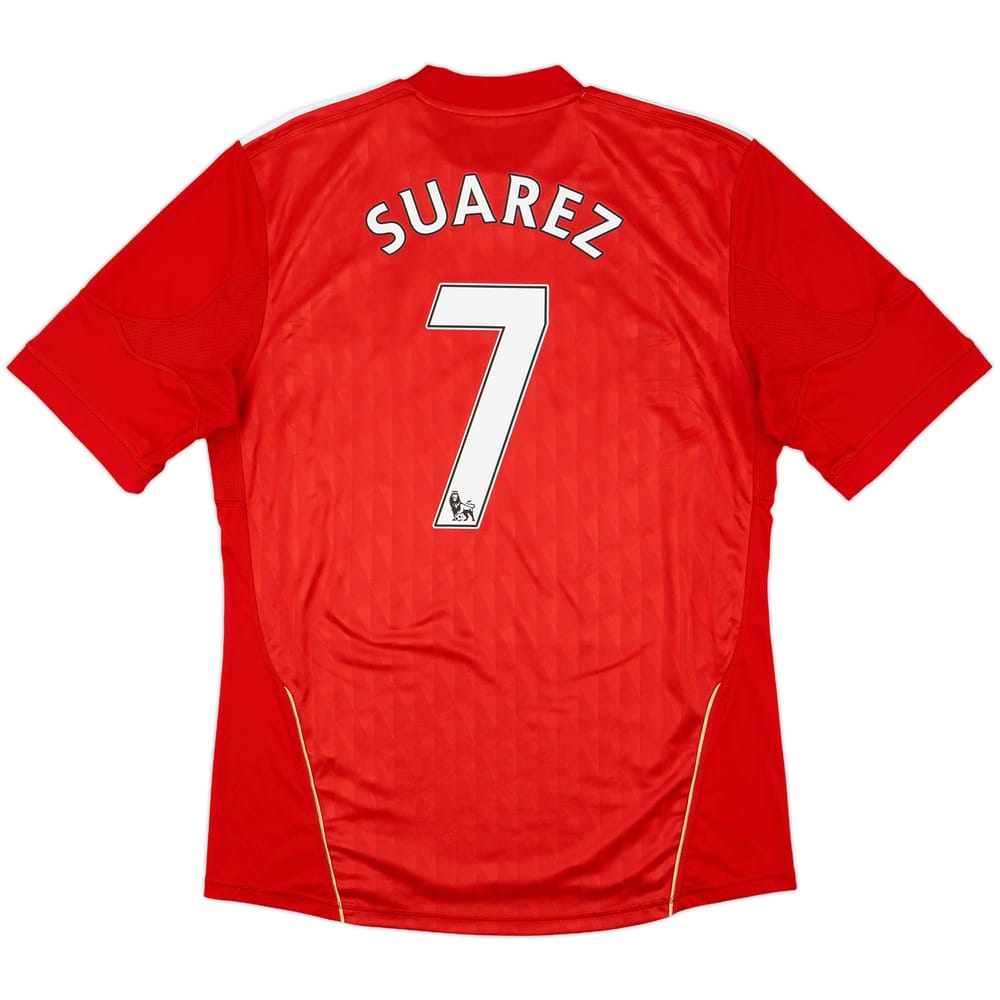 2010-12 Liverpool Home Shirt Suarez #7 - 5/10 - (L)