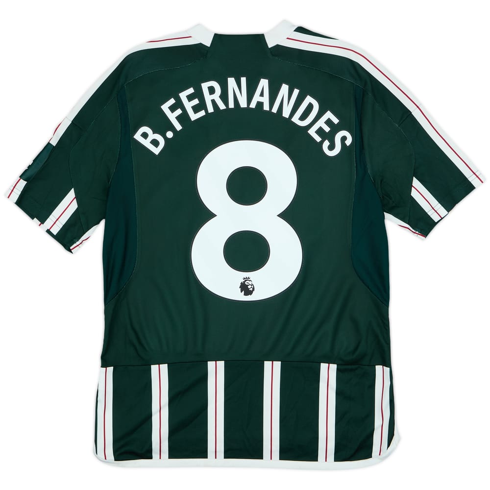 2023-24 Manchester United Away Shirt B.Fernandes #8 - 8/10 - (XL.Boys)