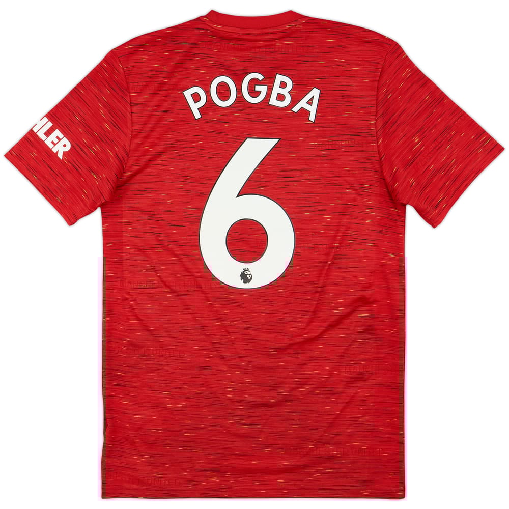 2020-21 Manchester United Home Shirt Pogba #6 - 7/10 - (S)