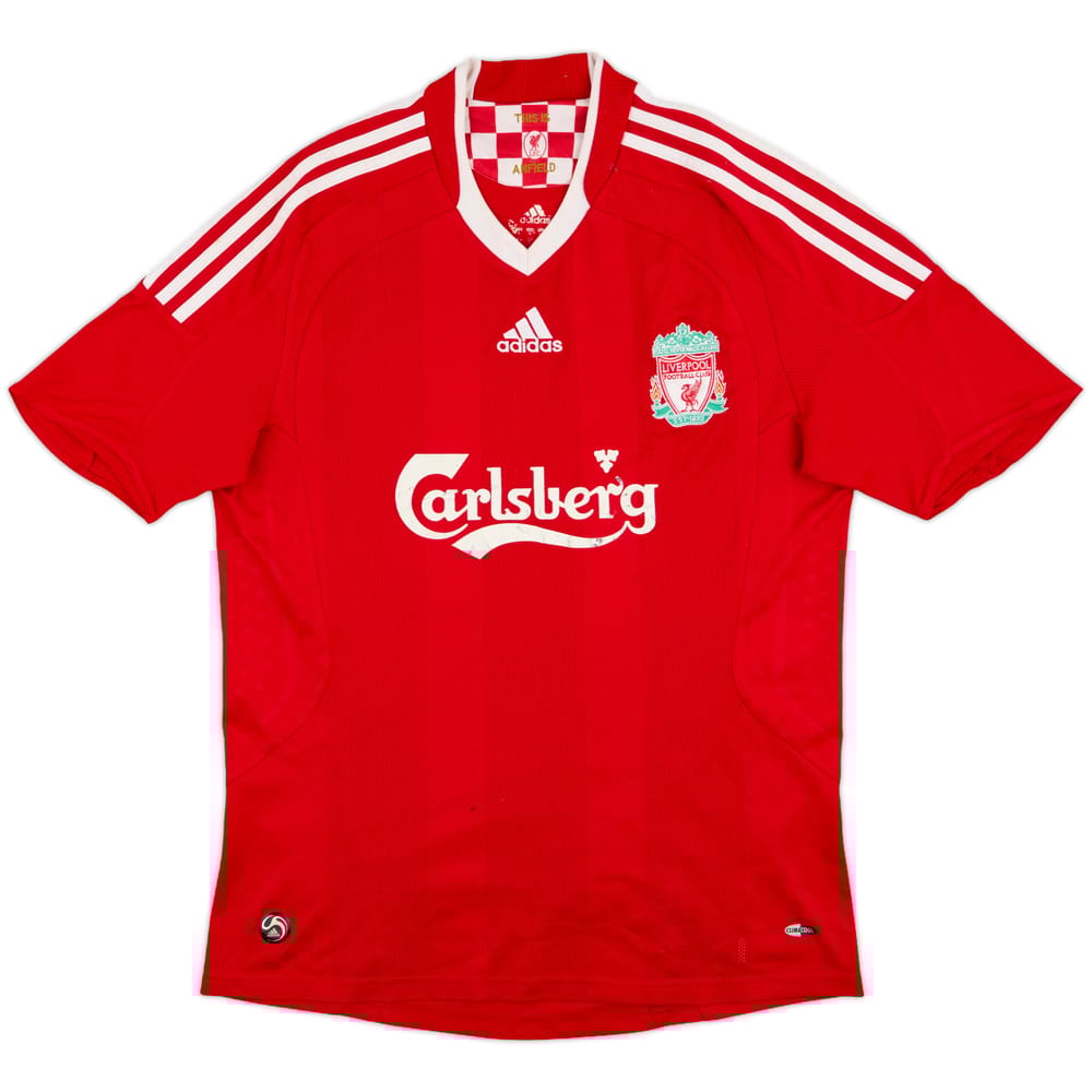2008-10 Liverpool Home Shirt - 4/10 - (M)