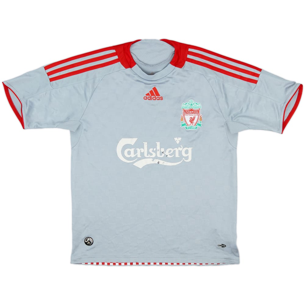 2008-09 Liverpool Away Shirt - 6/10 - (L.Boys)