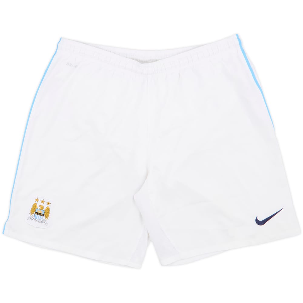 2013-14 Manchester City Home Shorts - 6/10 - (XL)