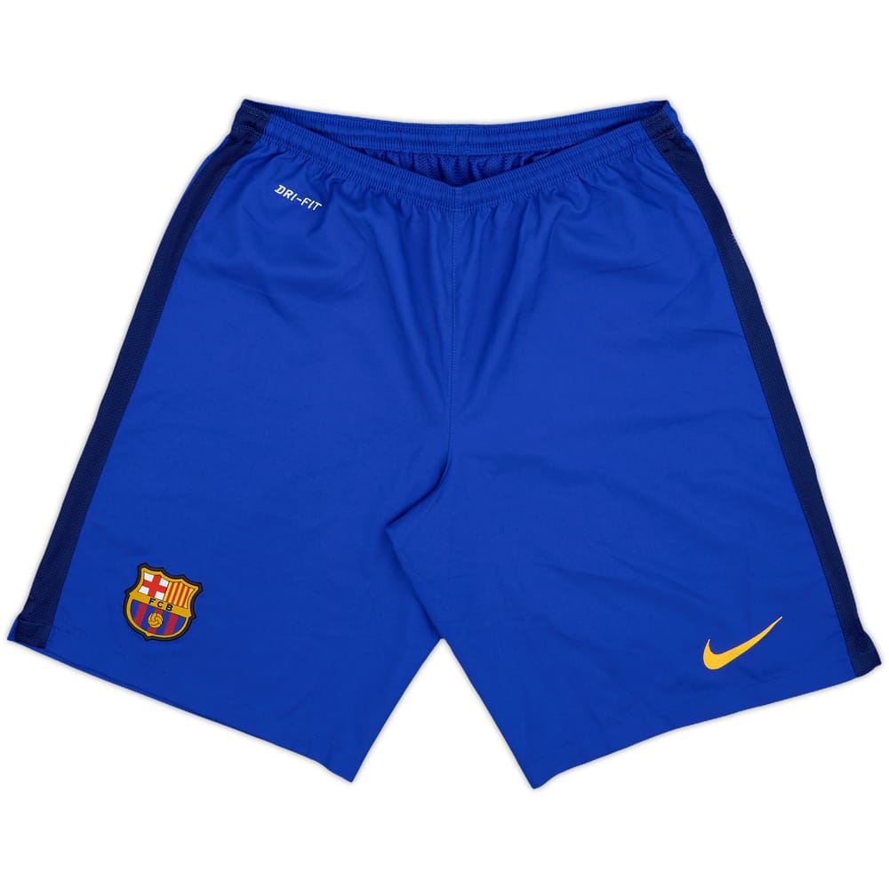 2015-16 Barcelona Away Shorts - 9/10 - (M)