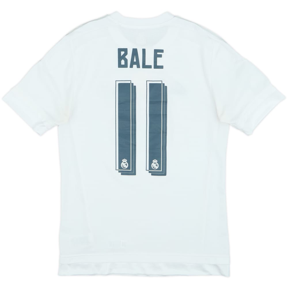 2015-16 Real Madrid Home Shirt Bale #11 - 8/10 - (S)