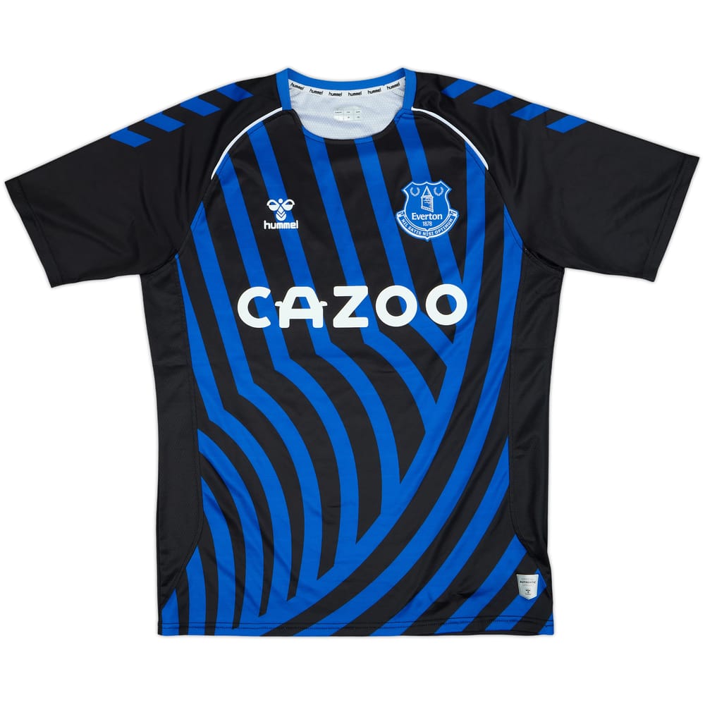 2021-22 Everton Hummel Training Shirt - 9/10 - (L)