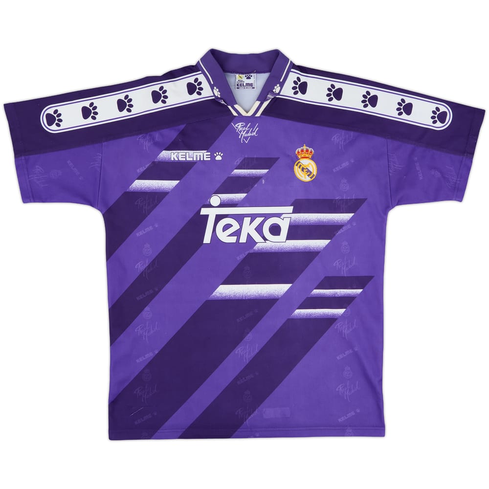 1994-96 Real Madrid Away Shirt - 9/10 - (L)