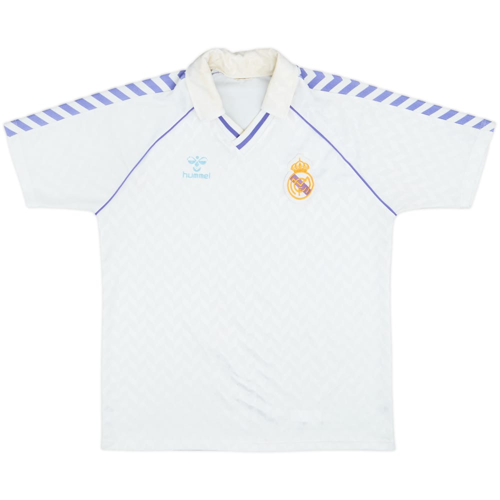 1986-88 Real Madrid Home Shirt - 6/10 - (M)