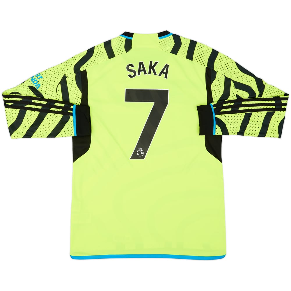 2023-24 Arsenal Away L/S Shirt Saka #7 (L)