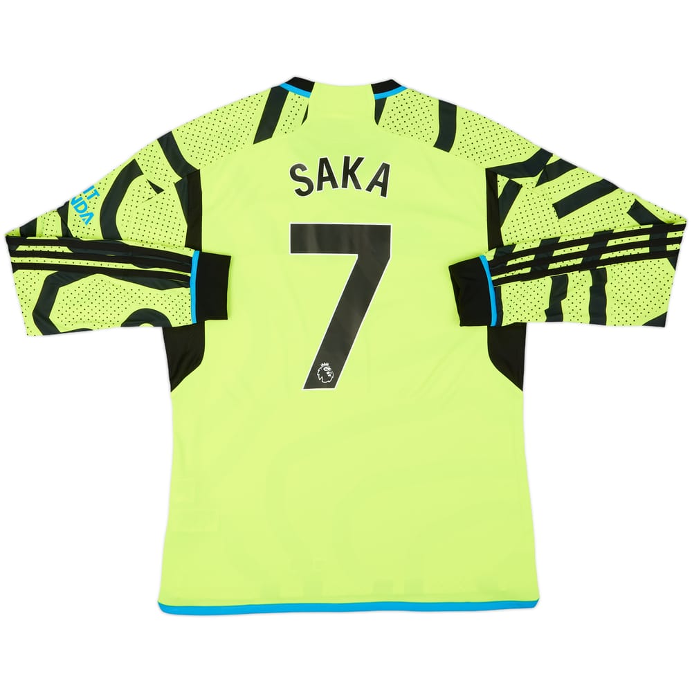 2023-24 Arsenal Away L/S Shirt Saka #7 (L)