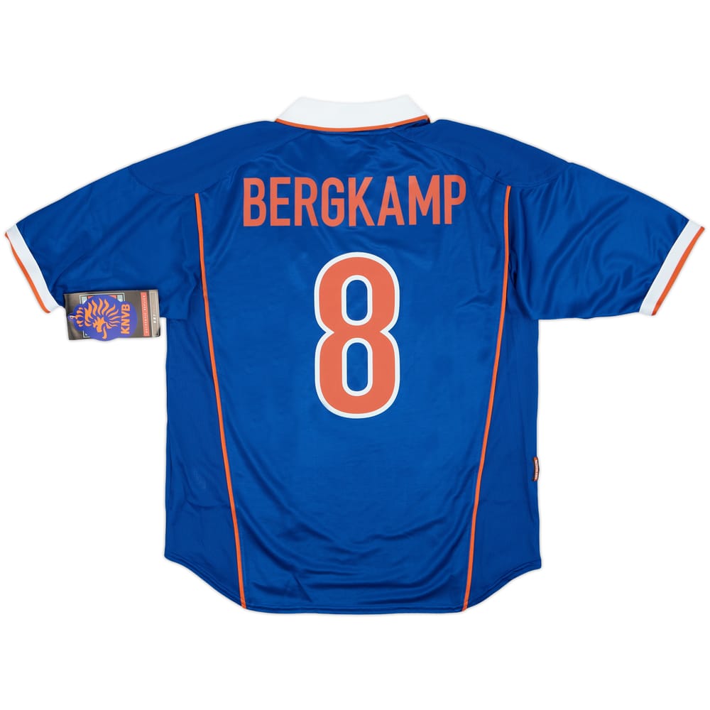1998-00 Netherlands Away Shirt Bergkamp #8 (L)