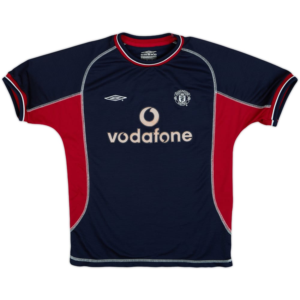 2000-01 Manchester United Third Shirt - 6/10 - (M.Boys)