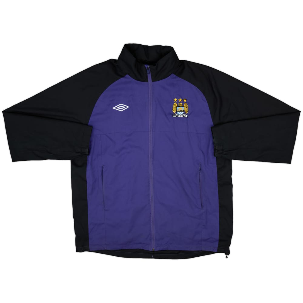 2012-13 Manchester City Umbro Hooded Rain Jacket - 8/10 - (XL)