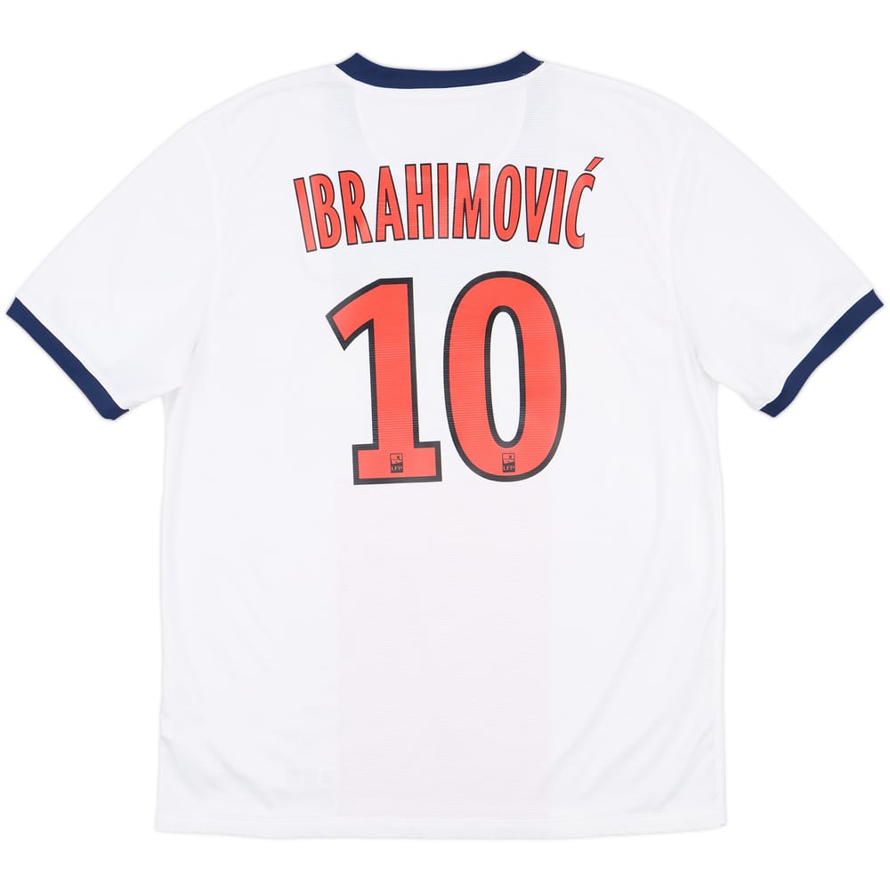 2013-14 Paris Saint-Germain Away Shirt Ibrahimovic #10 - 8/10 - (L)