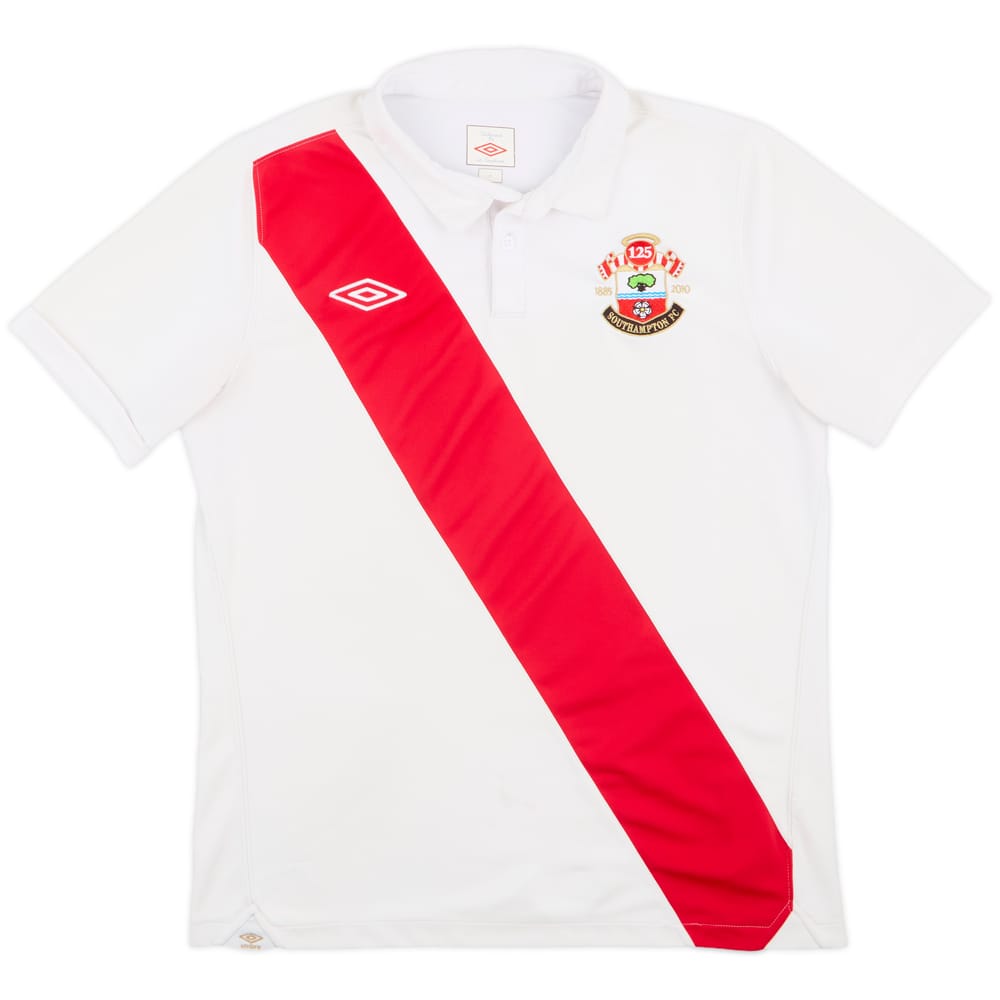 2010-11 Southampton 125 Years Home Shirt - 7/10 - (S)